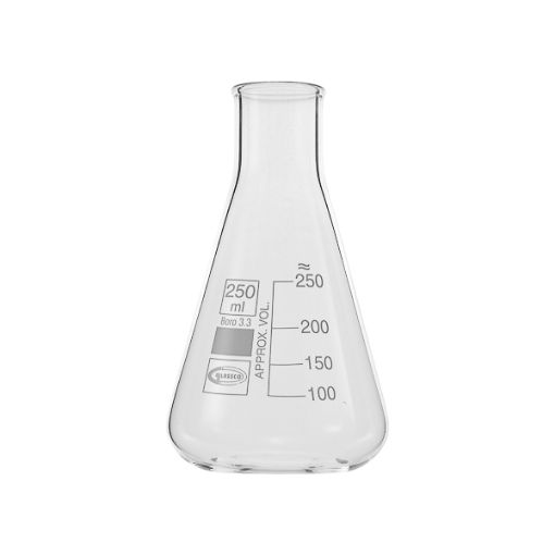 Bild på Erlenmeyer flask narrow neck, Premium Line, 1000 ml, 10 pcs