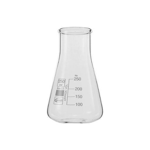Bild på Erlenmeyer flask wide neck, Premium Line, 500 ml, 10 pcs