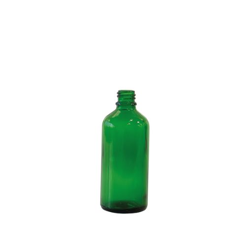 Bild på Glass bottle narrow neck, green, DIN-18, 10 ml, 192 pcs