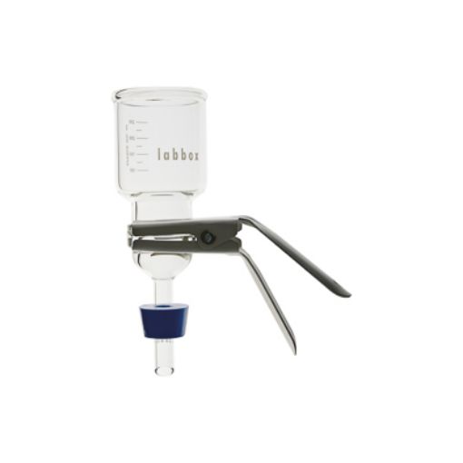 Bild på Glass filter holder for 47 mm disc filters (base, stopper #8, funnel and clamp)