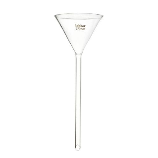 Bild på Funnel with long stem, 75mm, LBG 3.3, 6 pcs.