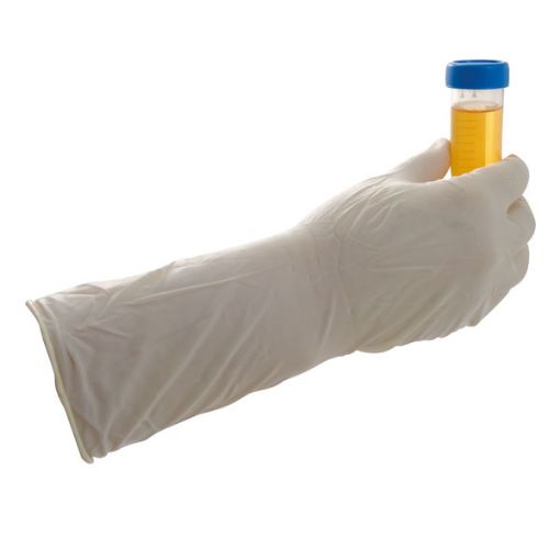Bild på Latex exam gloves, sterile, powdered-free, size 8,5, 50pcs