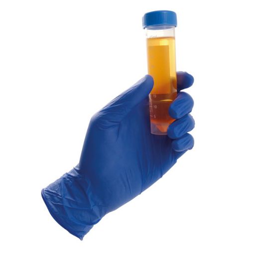 Bild på Nitrile Sterile Gloves, powdered-free, small size, 50pcs