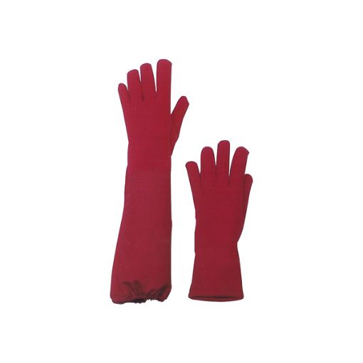 Bild på Disposable extra-long nitrile gloves, size M, 50 pcs