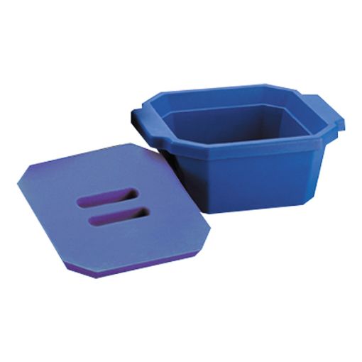 Bild på Ice bucket with lid, polyurethane, blue color, 2,5 L