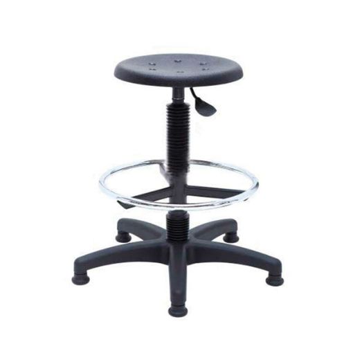Bild på High laboratory stool with footrest