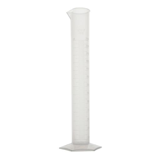 Bild på Measuring cylinder hexagonal base, polypropylene, class B, 100 ml, 12 pcs