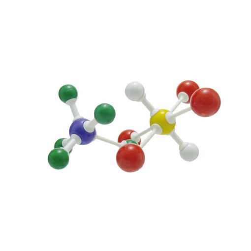Bild på Molecular models, Teacher set, box with 100 balls, 36 long bonds and 50 short bonds