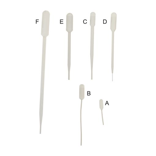 Bild på Transfer Pasteur pipette, vol. 1,2 ml, non-gradauted, 65 mm lenght, 500 pcs box