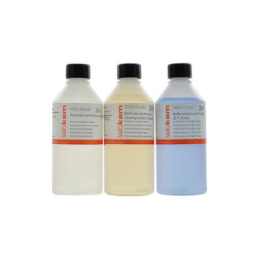 Bild på Potassium chloride solution 3M + AgCl, 250 ml