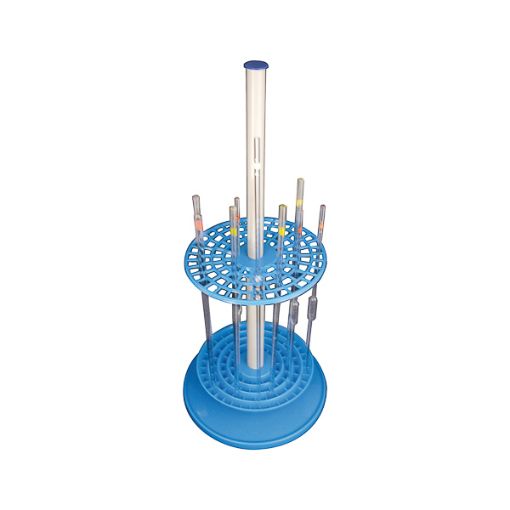 Bild på Pipette stand, rotatory, upt to 94 pipettes, polypropylene