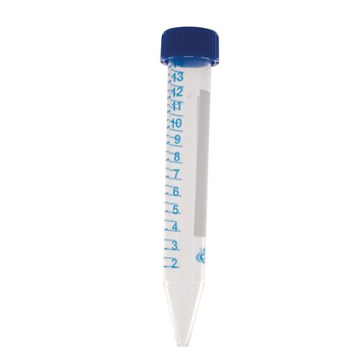 Bild på Graduated Centrifuge tubes with screw cap, 15 ml, PP, Premium Line, 20x25 pcs