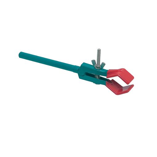 Bild på Retort clamp, two prongs, PVC lied, 200 mm, Premium Line