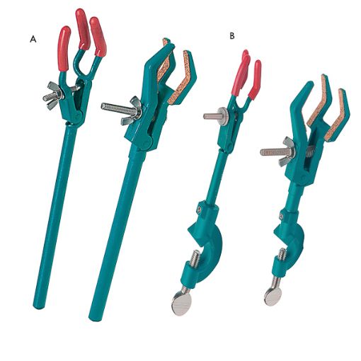 Bild på Three finger retort clamp, PVC lied, 10 - 25 mm, Premium Line
