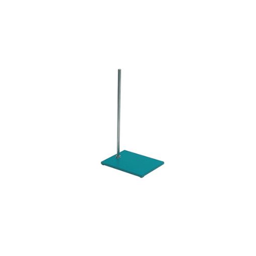 Bild på Retort Stand, with aluminum rod (Ø10 x 500 mm), 200 x 130 mm, Premium Line