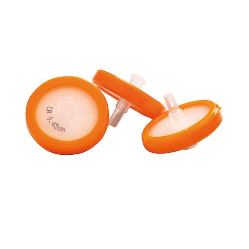 Bild på Sterile CA Syringe Filters, Pore: 0,22 µm, Ø25mm, 50 pcs