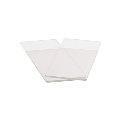 Bild på Microscope slides, beveled edges, single frost, Premium Line, 75 x 25 mm (1.0-1.2), 50 pcs