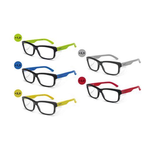 Bild på Safety Reading Glasses Premium Line, WORK&FUN series, +1,0