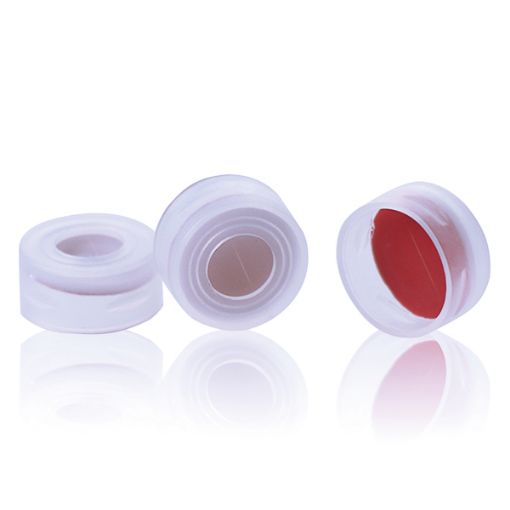 Bild på Snap cap for vials with septa pre-slit silicon/PTFE, 100 pcs