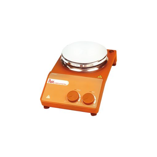 Bild på Magnetic stirrer with heating, LBX Instruments, H20 series, ceramic coated plate, 20 L, EU plug