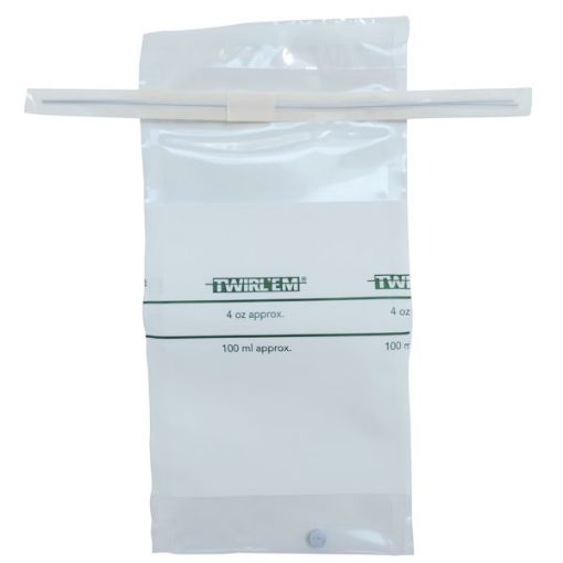 Bild på Sterile bags for water sampling with thiosulfate, 100 ml, 100 pcs