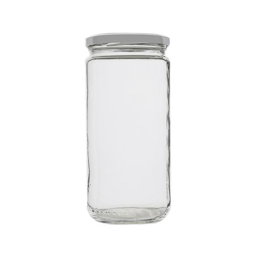 Bild på Glass jar with screw cap, with lid, 720 ml, 20 pcs