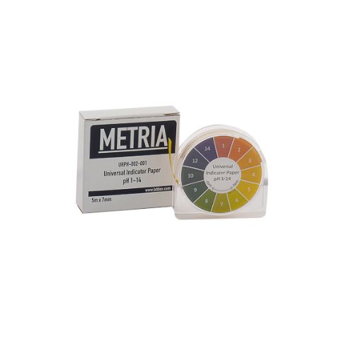 Bild på Universal Indicator pH 1 - pH 14, 10 rolls (5 m x 7 mm)