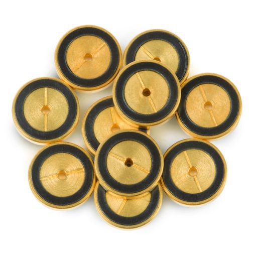 Bild på Gold-Plated Flip Seal 1.2mm ID DVR Inlet Seal, 10-pk Cat #23409(0.8mm ID) discontinued due to column
