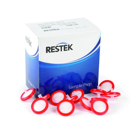 Bild på Syringe Filter, 30mm 0.45um Cellulose Red Luer Lock, 100-pk