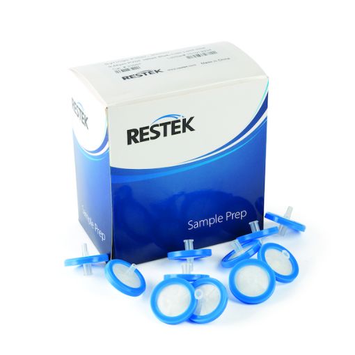 Bild på Syringe Filter, 30mm 0.45um PVDF Blue Luer Lock 100-pk