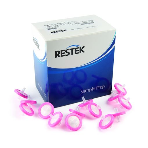 Bild på Syringe Filter, 25mm 0.22um Nylon 100pk Pink Luer Lock Inlet