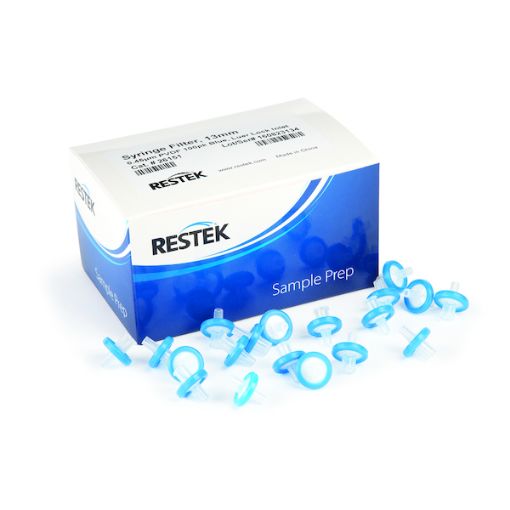 Bild på Syringe Filter, 13mm 0.45um PVDF 100pk Blue Luer Lock Inlet