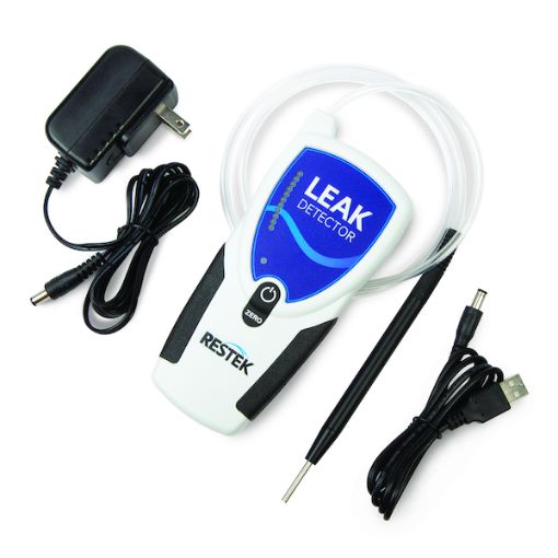 Bild på Leak Detector VI Includes Carrying Case, USB Cable, Universal Plug A/C Adaptor and Manual