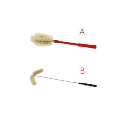 Bild på Brush for bottom flasks, natural bristle, width 220 mm