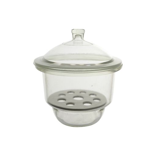 Bild på Dessicator with knobbed lid and porcelain plate, 250mm, LBG N