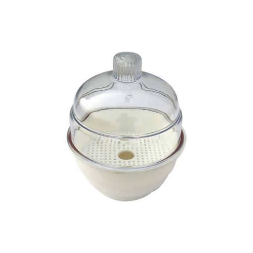 Bild på Dessicator with knobbed lid, polycarbonate-polypropylene, Ø 250 mm