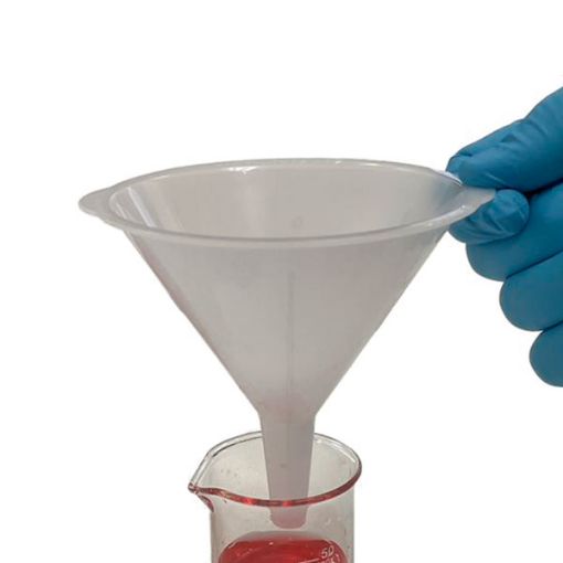 Bild på Disposable sampling funnel, HDPE, 100 mm, 50 pcs