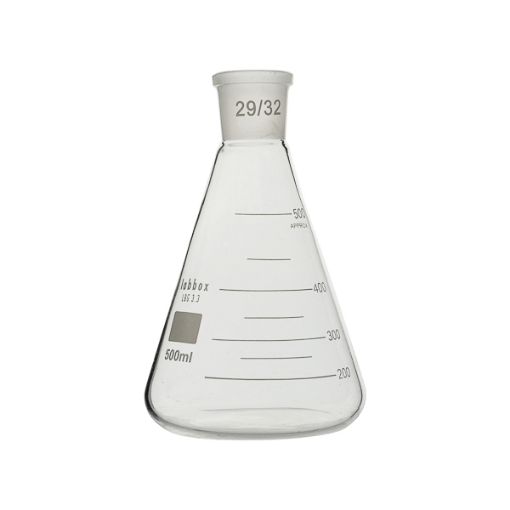 Bild på Flask, Erlenmeyer, mouth 29/32, LBG 3.3, 250 ml