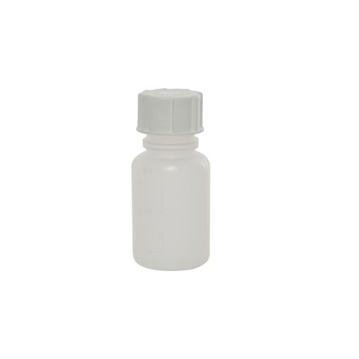 Bild på Graduated wide neck bottle, cylindrical, polypropylene, 500 ml, 25 pcs