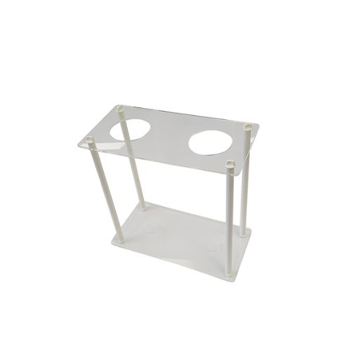 Bild på Imhoff cone stand, stainless steel, for 2 Imhoff cones