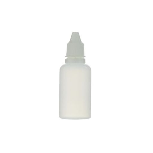 Bild på LDPE dropper bottle with white PP and dosing tip, 8 ml, 50 pcs.