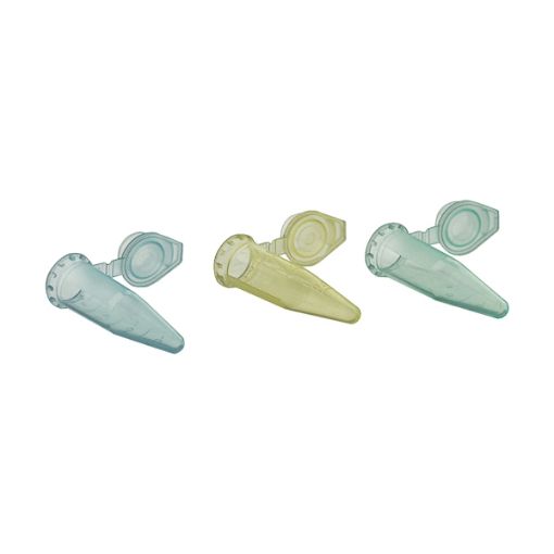 Bild på Microcentrifuge tube, graduated, with safe-lock, Eppendorf type, blue, 1,5 ml, PP, 500 pcs