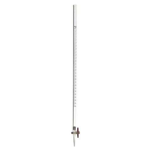 Bild på Plastic burette with PTFE straight stopcock, 25 ml, PMMA