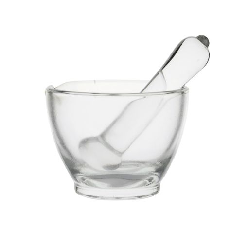 Bild på Mortar with glass pestle, 60 mm, Premium Line