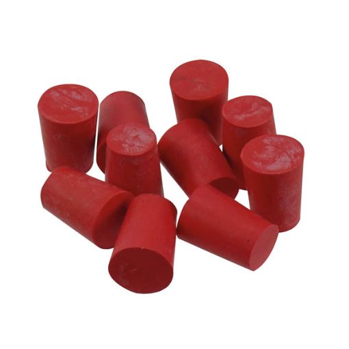 Bild på Rubber stopper, solid, Øtop. 49,5 mm, Øbottom 40 mm, h 40,5 mm, 10 pcs