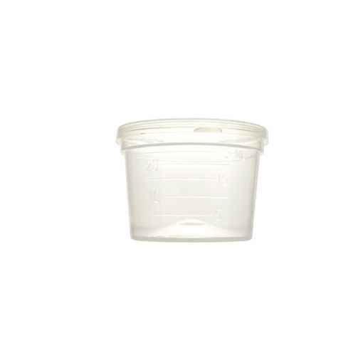 Bild på Sterile specimen container, polypropylene, 25 ml, 200 pcs