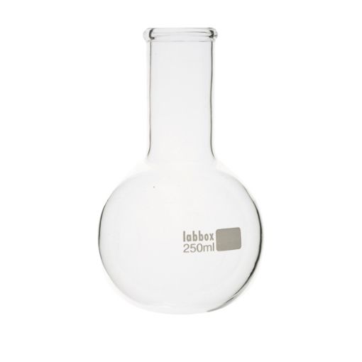 Bild på Boiling flask, round bottom, narrow neck, 50 ml, LBG 3.3, 12 pcs