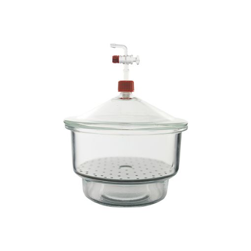 Bild på Vacuum type dessicator, glass stopcock and lid, 250 mm, Premium Line