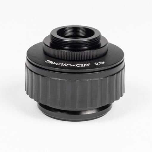 Bild på 0.5X C-mount camera adapter for 1/3" and 1/2" chip sensors - Focusable